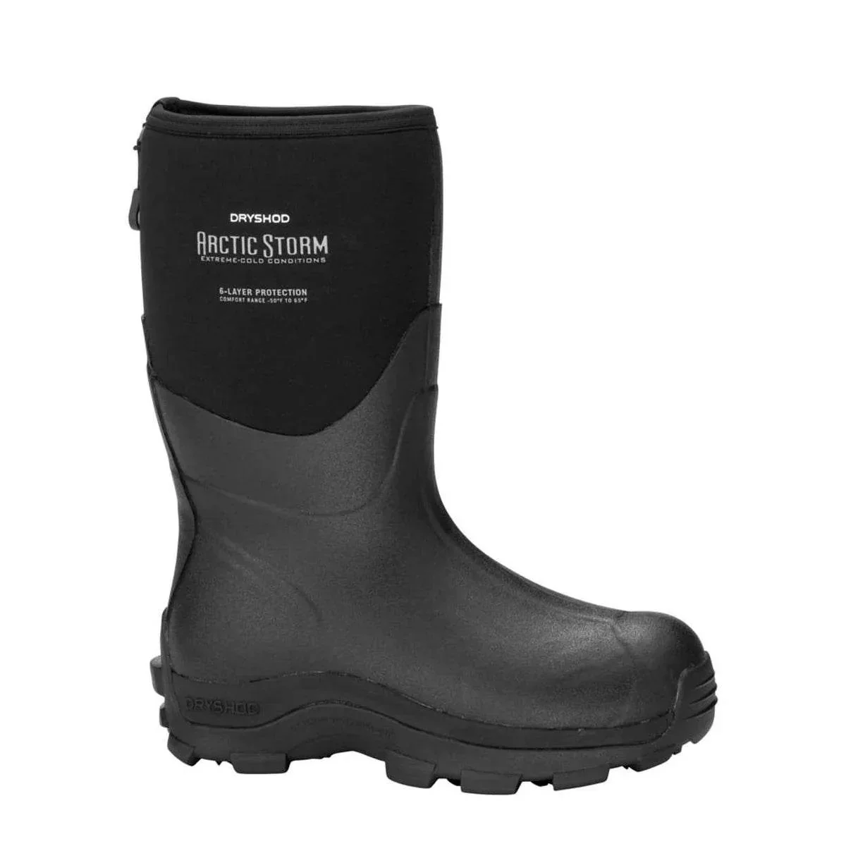 Dryshod Men's Arctic Storm Mid Black - Image 2