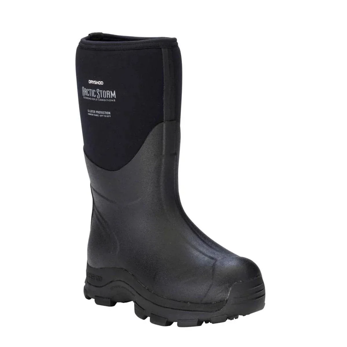 Dryshod Men's Arctic Storm Mid Black - Image 3