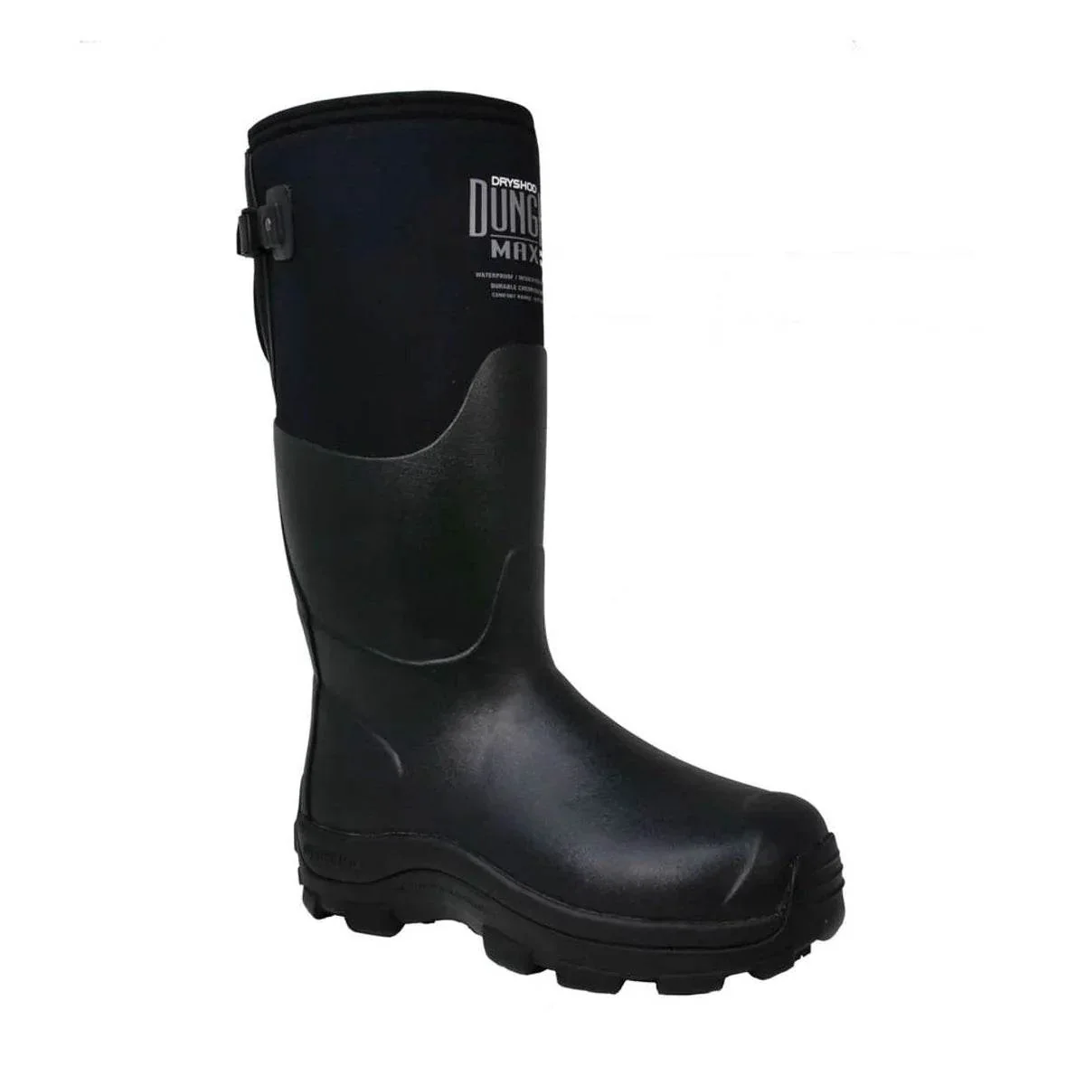 Dryshod Men's Dungho Max Gusset High Black - Image 3