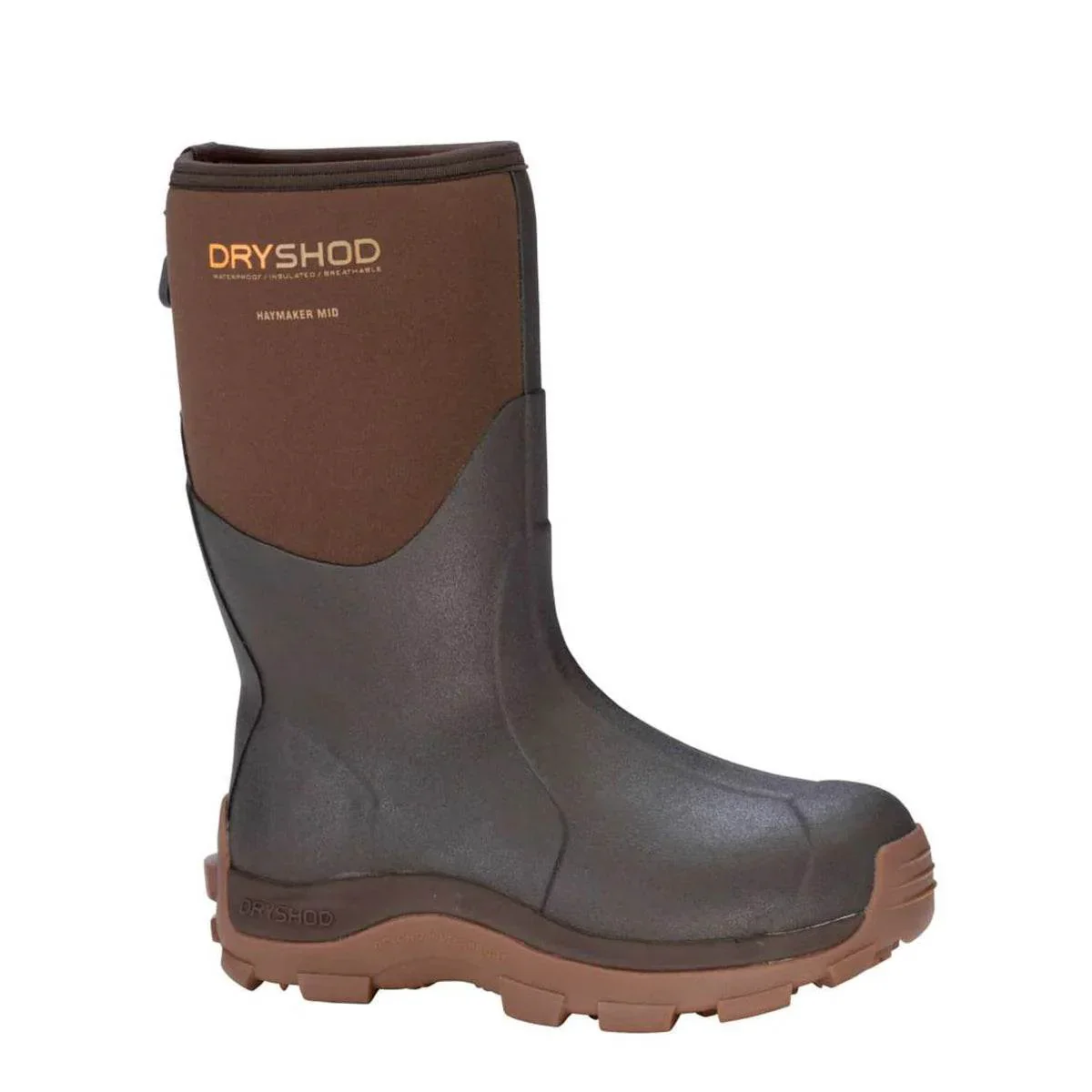 Dryshod Men's Haymaker Mid Brown - Image 2