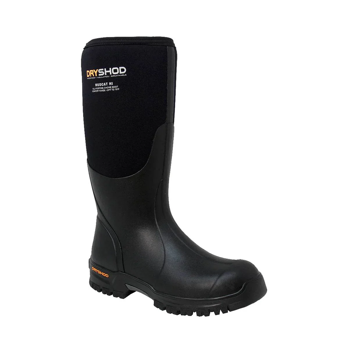 Dryshod Men's Mudcat High Black - Image 3
