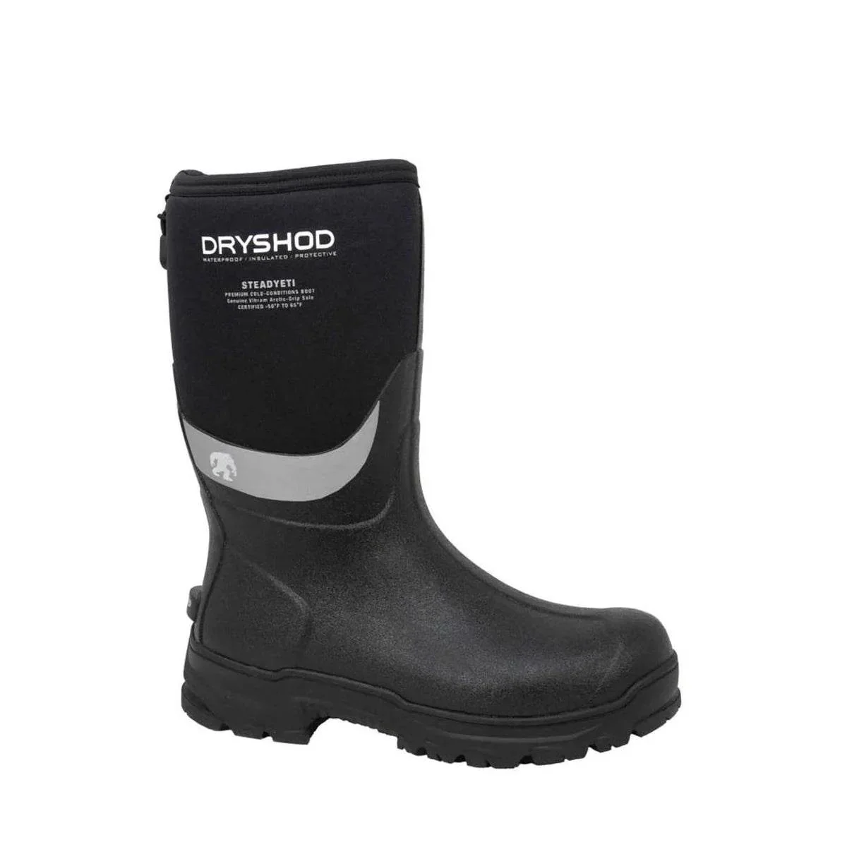 Dryshod Unisex Steadyeti Mid Black - Image 2