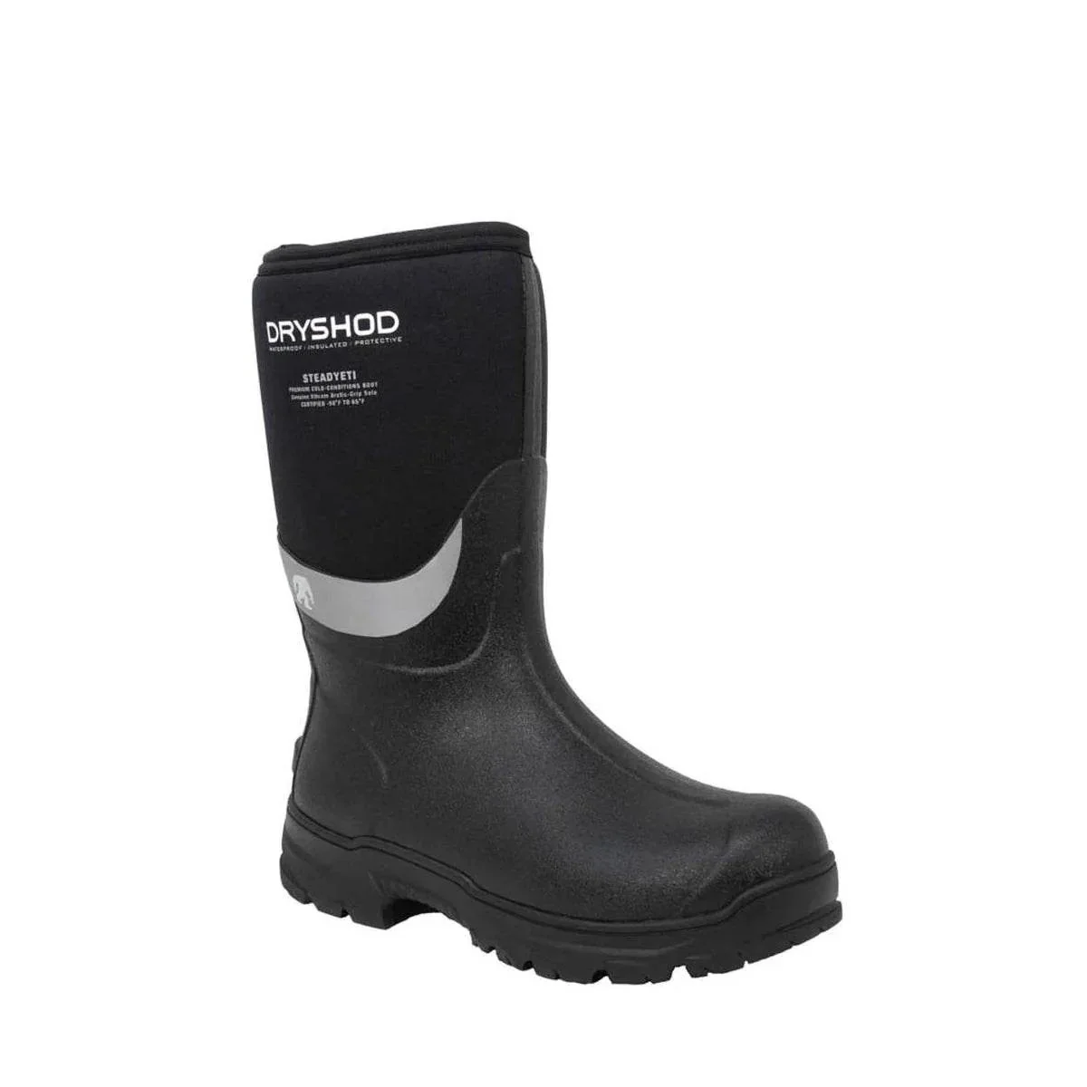 Dryshod Unisex Steadyeti Mid Black - Image 3