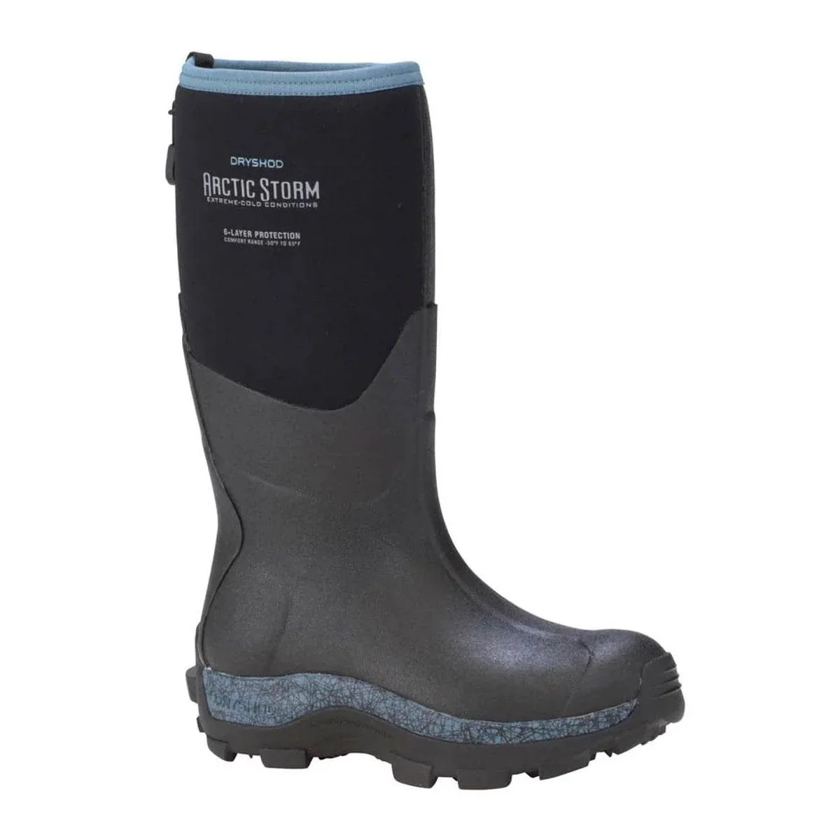 Dryshod Women's Arctic Storm High Black/Blue - Image 2