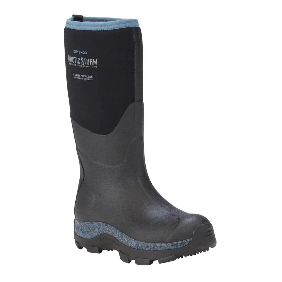 Dryshod Women's Arctic Storm High Black/Blue - Image 3