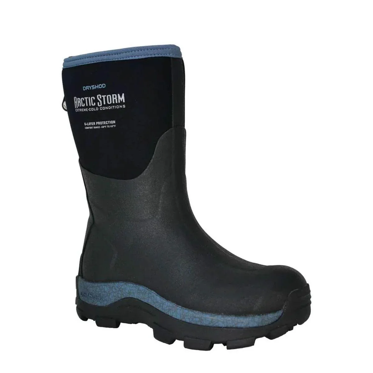 Dryshod Women's Arctic Storm Mid Black/Blue - Image 3