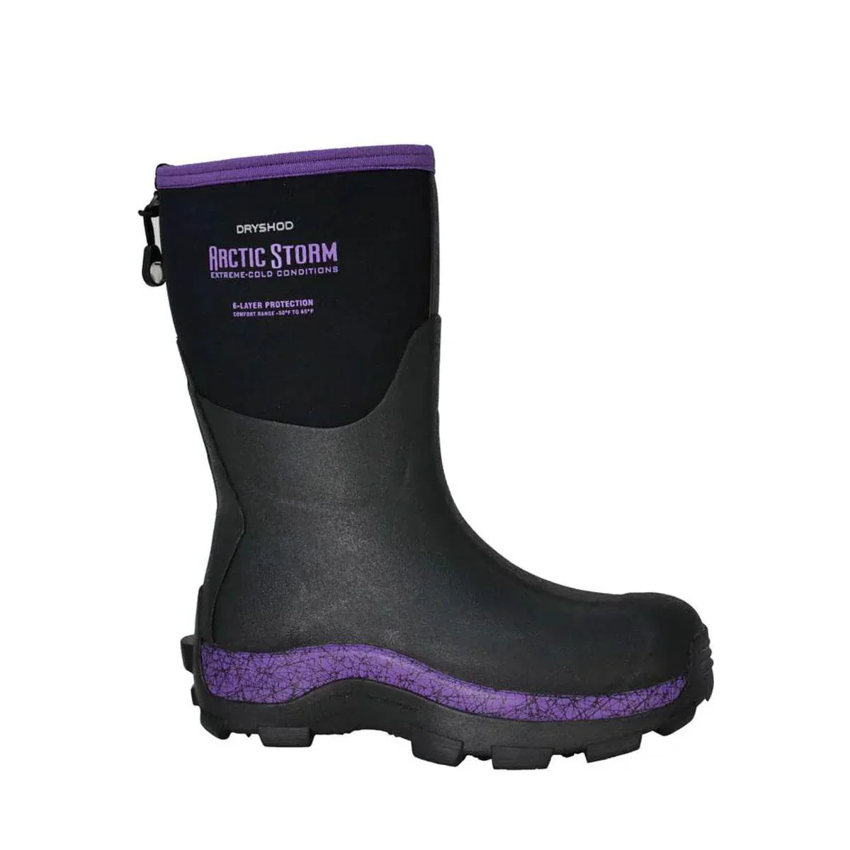Dryshod Women's Arctic Storm Mid Black/Purple - Image 2