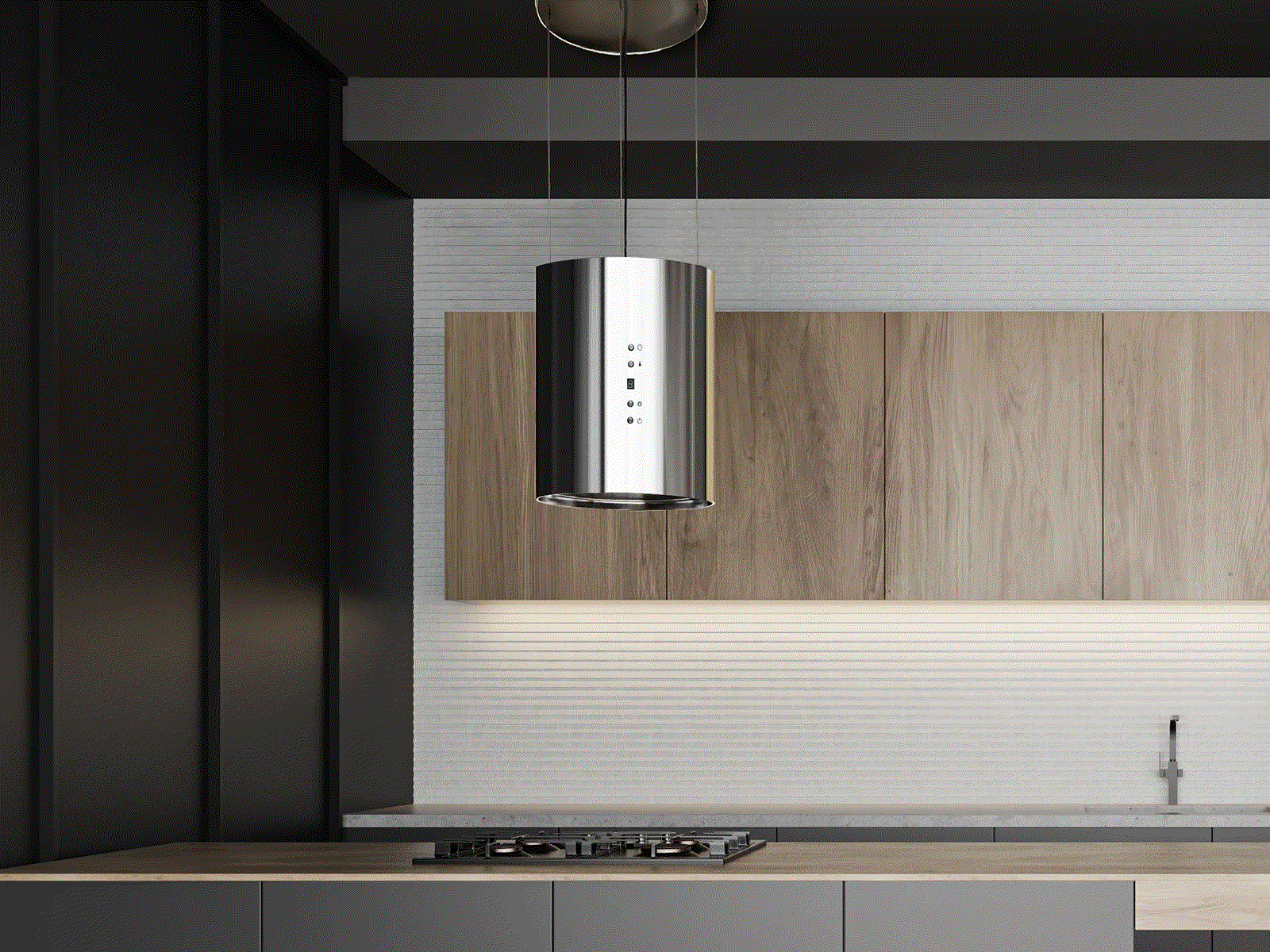 Ductless Range Hood - Island Mount - VICTORY Jupiter - Image 2