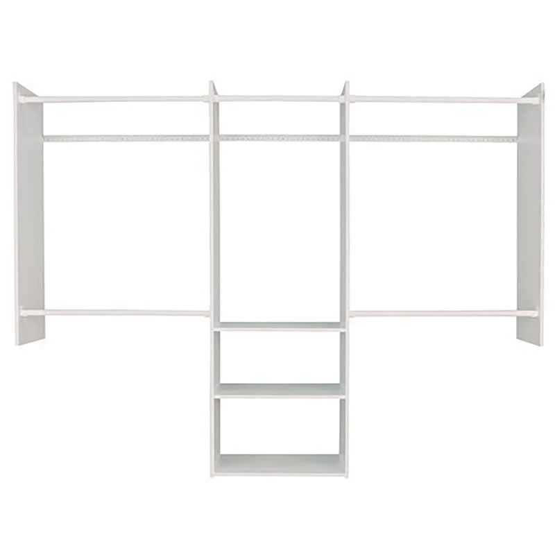 Easy Track 84 in. H X 96 in. W X 14 in. L Steel Deluxe Starter Closet Kit - Image 2