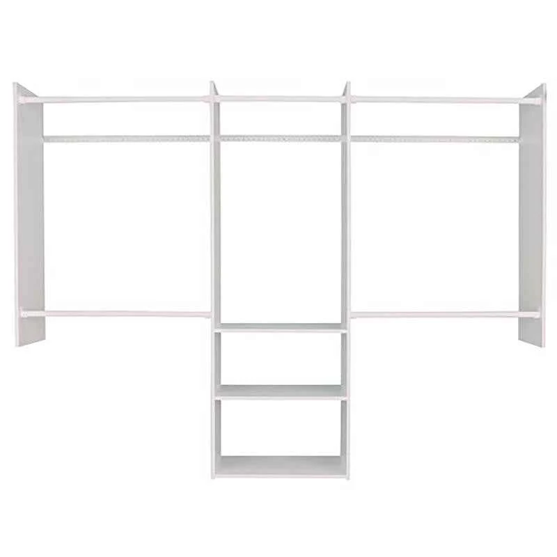 Easy Track 84 in. H X 96 in. W X 14 in. L Steel Deluxe Starter Closet Kit - Image 3