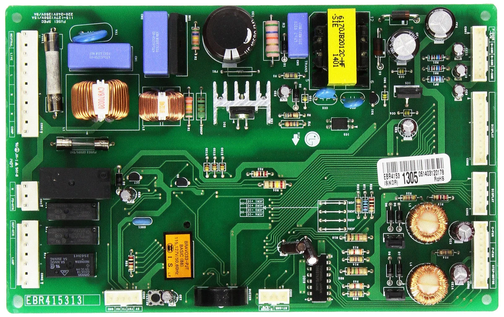 EBR41531305 Refrigerator Cntrl Board Assy