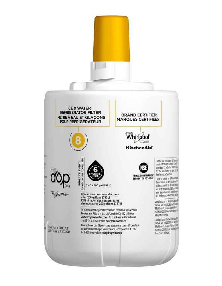 EDR8D1B #8 Refrigerator Water Filter