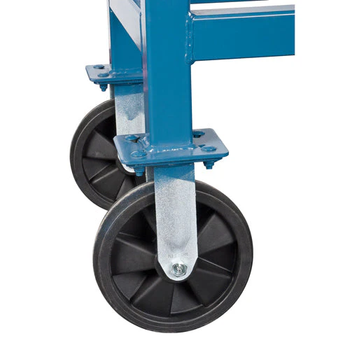 Elevated Platform Trucks, 48" L x 24" W, 2000 lbs. Capacity, Nylon Casters - Image 2