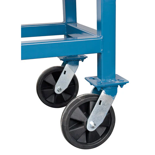 Elevated Platform Trucks, 48" L x 24" W, 2000 lbs. Capacity, Nylon Casters - Image 3