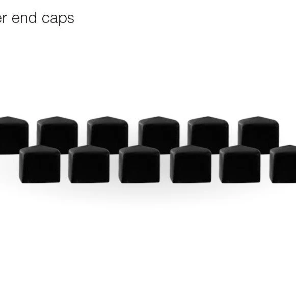 End Caps For The Aluminum Socket Organizer | 12-Pack - Image 2