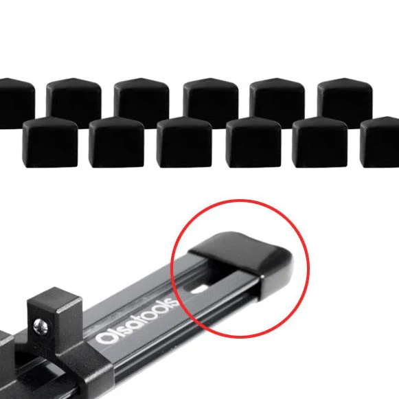 End Caps For The Aluminum Socket Organizer | 12-Pack - Image 3