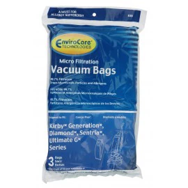 Enviro Care Kirby Generation Series Mirco Filtration Vacuum Bags Pkg Of 3, Generic 839 - Image 2