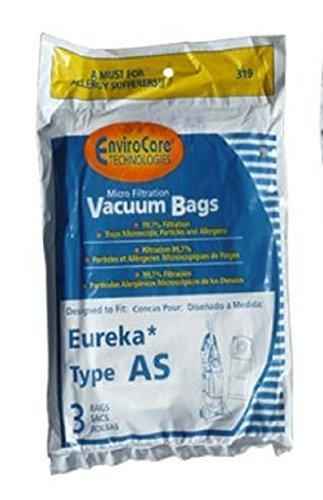 Eureka Type AS Bags 3 Pk Upright Vacuum Micro Filtration Generic Part 319 - Image 2
