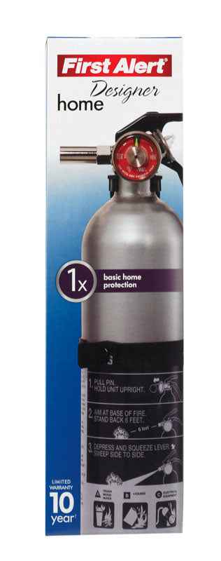 First Alert Designer Fire Extinguisher for Household OSHA/US Coast Guard Agency Approval (Pack of 4) - Image 2