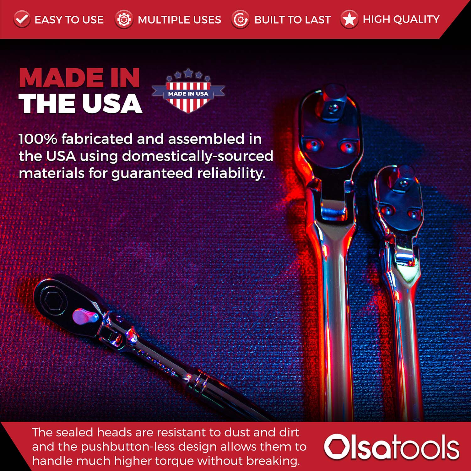 Flex Head Ratchet - 90 Tooth - Image 10