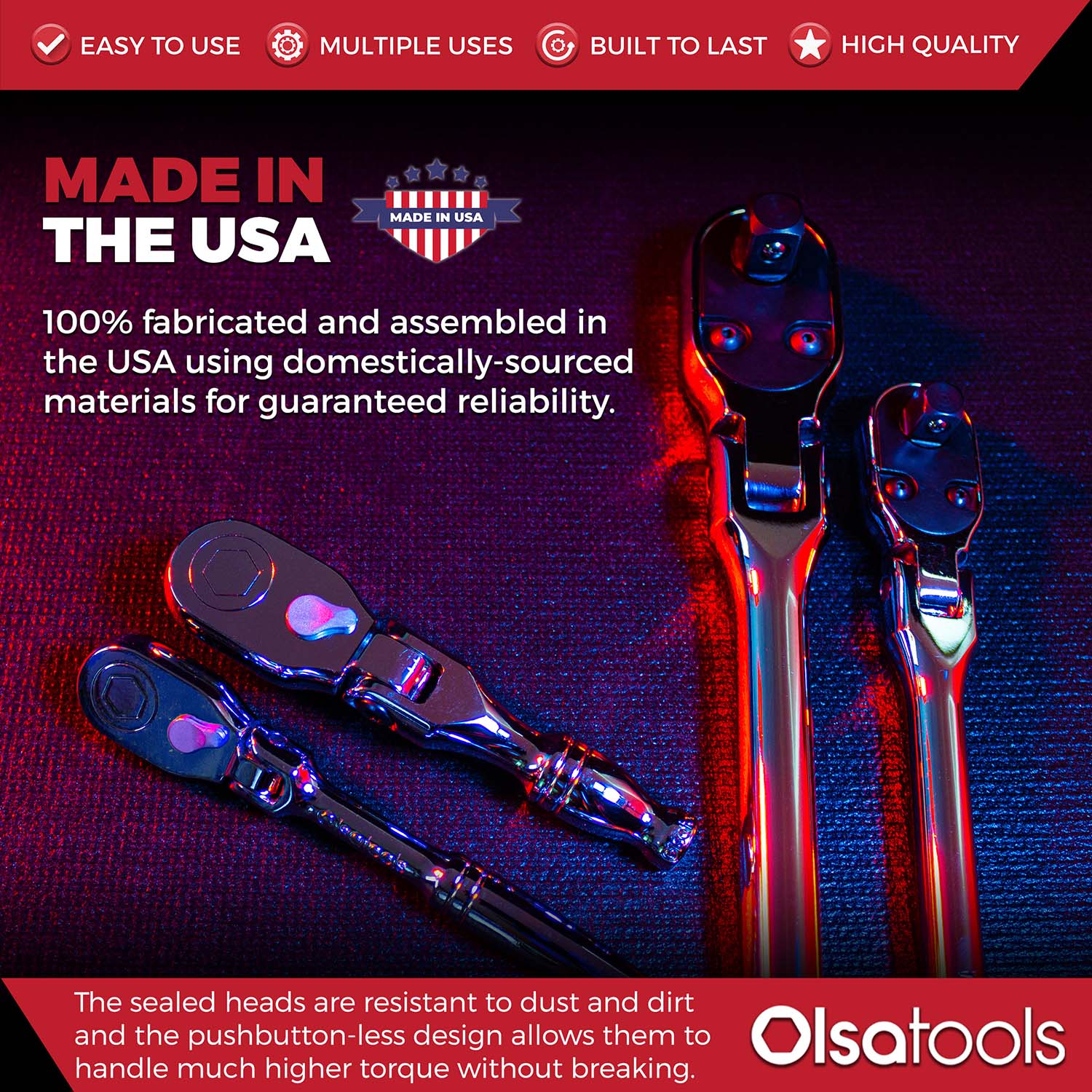 Flex Head Ratchet - 90 Tooth - Image 14