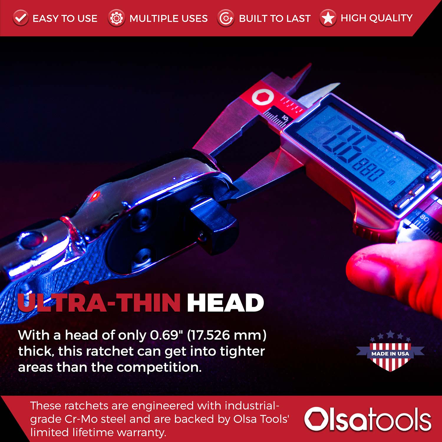 Flex Head Ratchet - 90 Tooth - Image 17