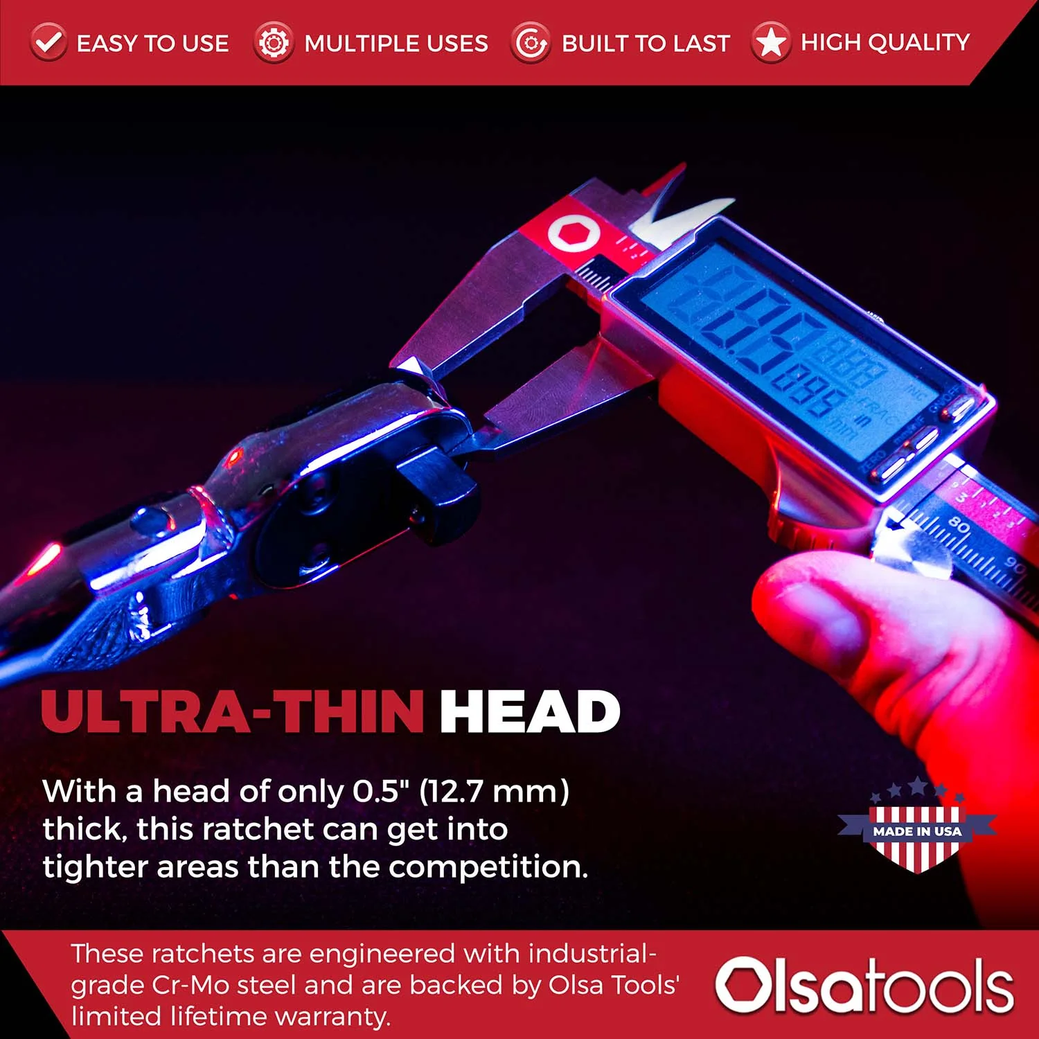 Flex Head Ratchet - 90 Tooth - Image 29