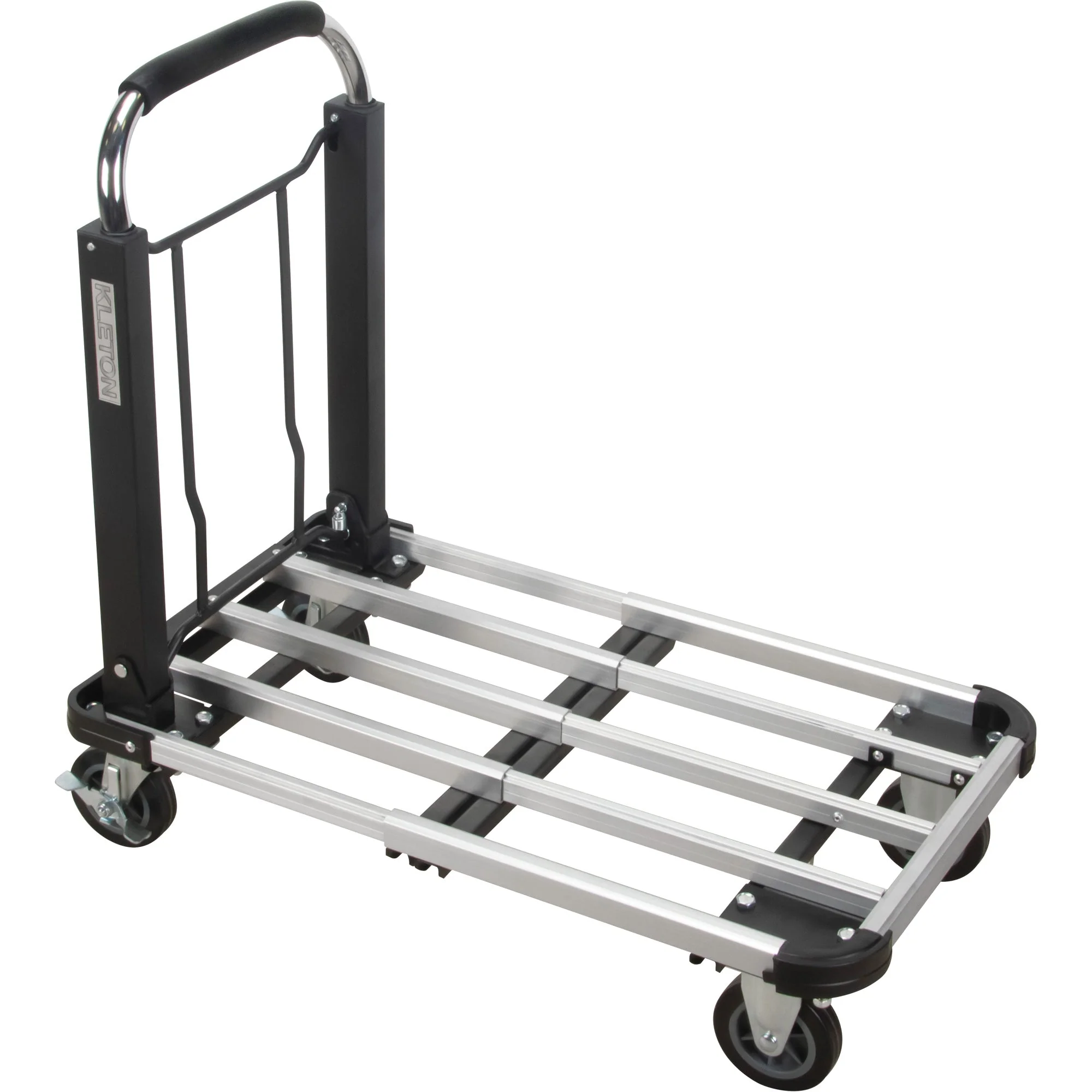 Foldable Platform Trucks, Aluminum, 300 lbs., 28" L x 16" W, 32" High - Image 2
