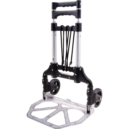 Folding Hand Truck, Aluminum, 175 lbs. Capacity - Image 3