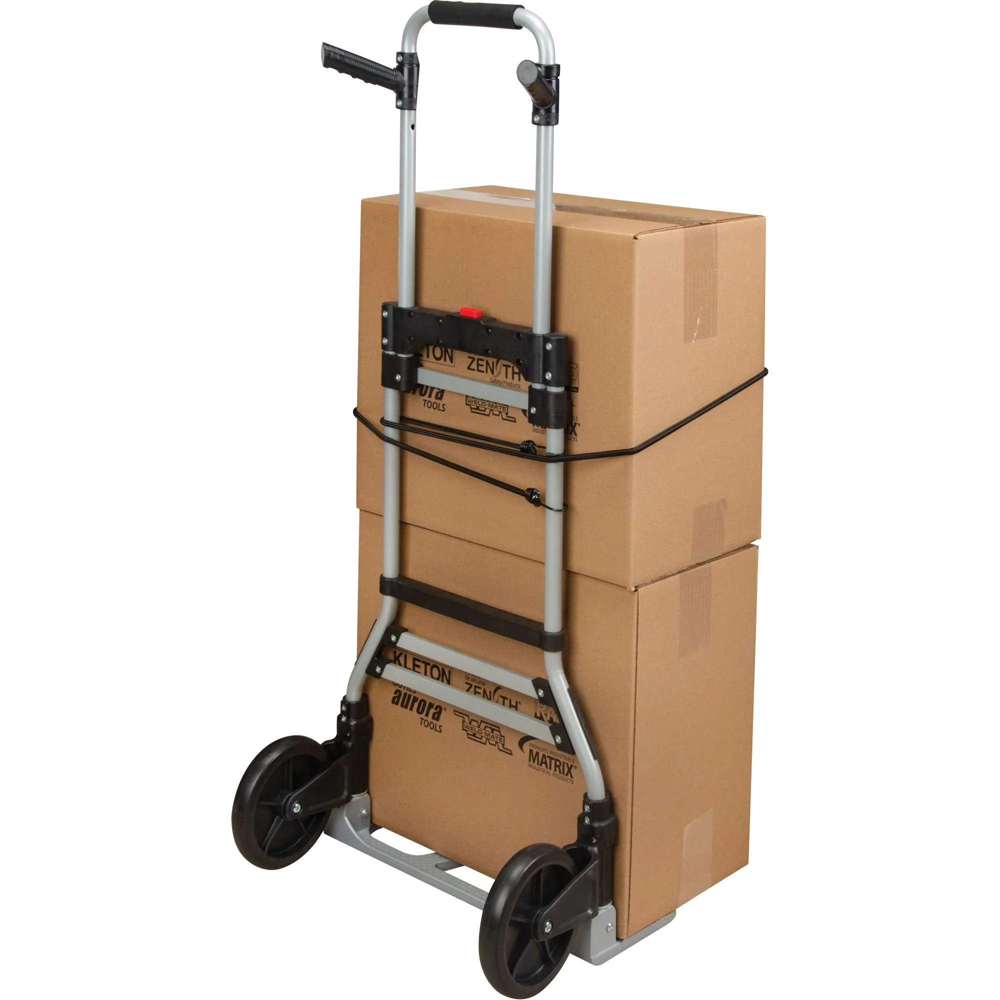 Folding Hand Truck, Aluminum, 275 lbs. Capacity - Image 7
