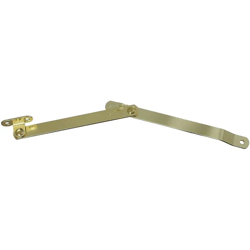 Hillman Left Fold, Mounting Hardware Included, Brass Plated - Image 2