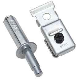 National Hardware Zinc-Plated Steel Folding Door Upper Pivots 1 pk - Image 3