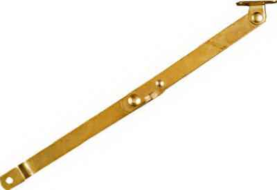National Hardware Brass-Plated Steel Right Hand Folding Support Mount 1.38 in. 9 in. 1 pk - Image 2