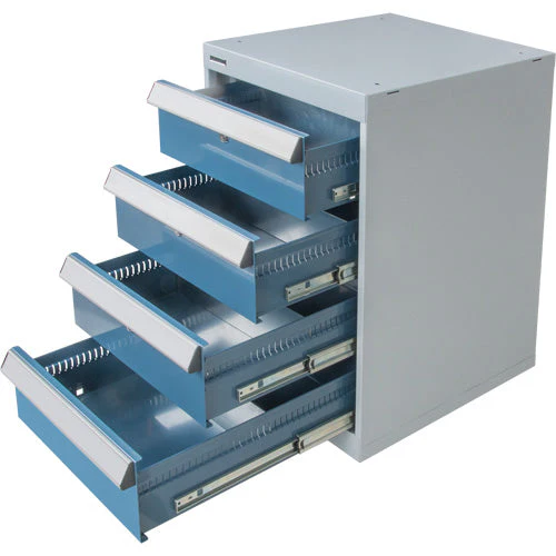 Four-Drawer Pedestal Workbench, 18" W x 21" D x 28" H - Image 3