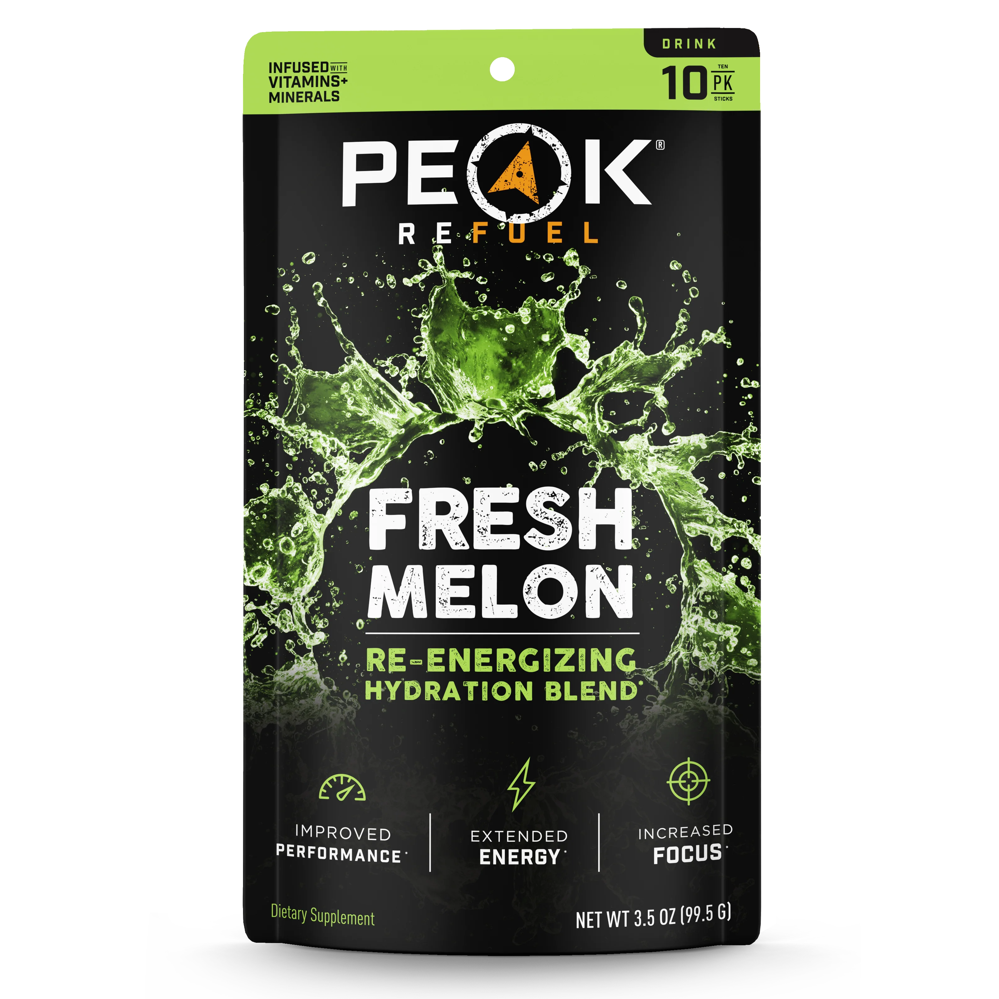 Fresh Melon Re-Energizing Drink Sticks - Image 2