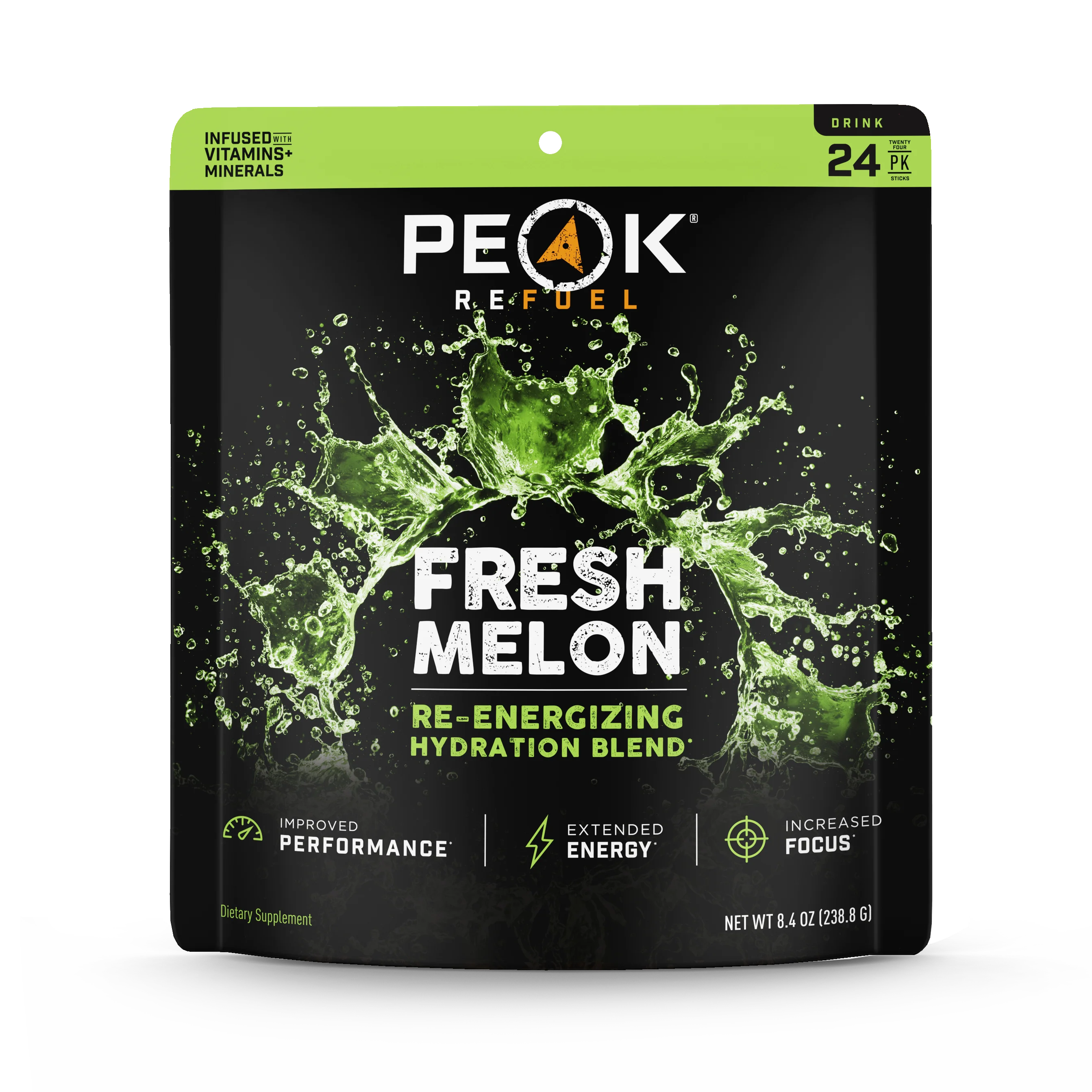 Fresh Melon Re-Energizing Drink Sticks - Image 3