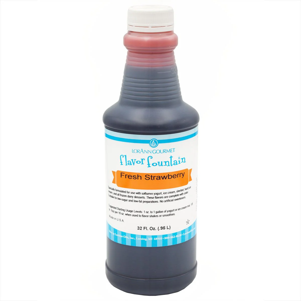 Fresh Strawberry Flavor - 4 oz. - 32 oz. - Ships Free Within Canada on Orders Above CAD $199 - Image 2