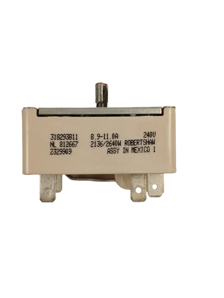 Frigidaire Range Surface Element Switch 318293811 (Replaces 318220001, 318220061, 318369601)