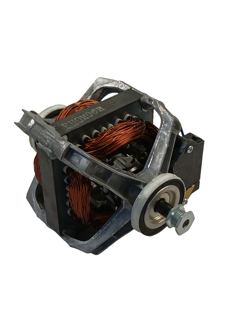 GE Dryer Motor Drive with Pulley 134196602 (Replaces WW03F00057) - Image 2