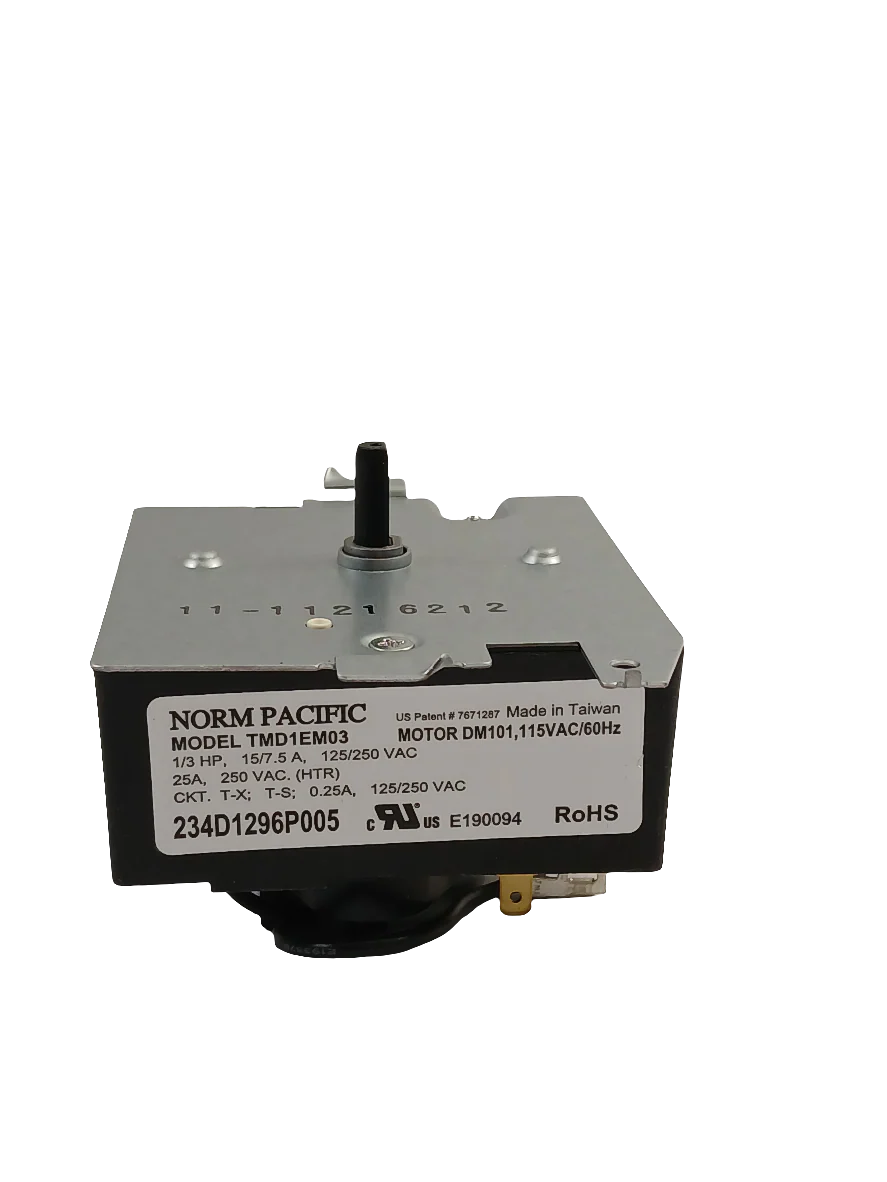 GE Dryer Timer WW02F00286 (Replaces WE4M364, WE4M533, TMD1EM03) - Image 2