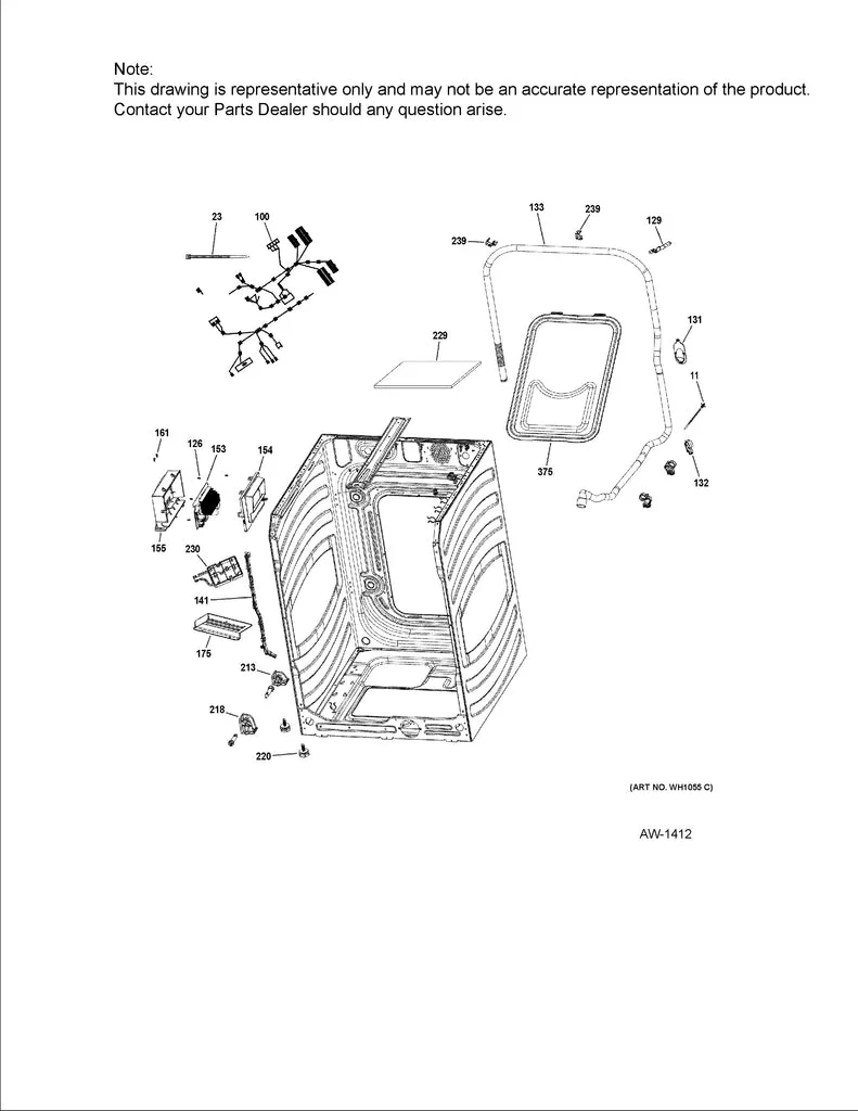 GE Washer Inverter Board WG04F12727 (Replaces WH22X29531, WH22X35837, 290D1952G102) - Image 6