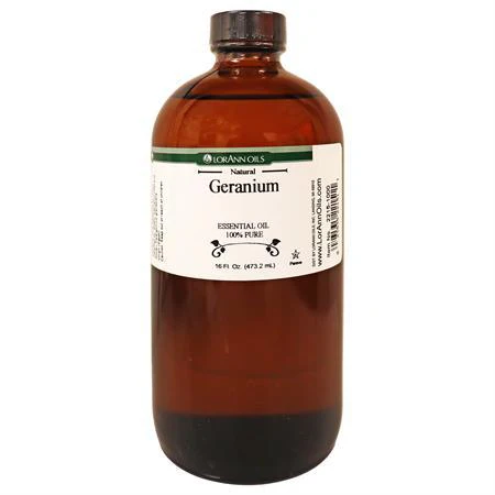 Geranium Oil Flavoring - Aromatherapy - 1 oz., 16 oz. - Ships Free Within Canada on Orders Above CAD $199 - Image 2