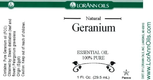 Geranium Oil Flavoring - Aromatherapy - 1 oz., 16 oz. - Ships Free Within Canada on Orders Above CAD $199 - Image 3