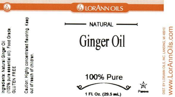 Ginger Oil Flavoring - Food Grade Essential Oils - Aromatherapy - 1 oz., 16 oz. - Ships Free Within Canada on Orders Above CAD $199 - Image 3