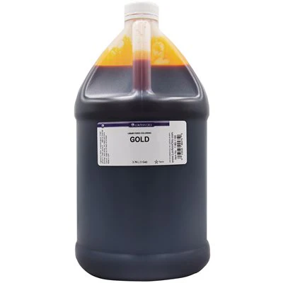 Gold Liquid Food Color - Liquid Food Coloring - 4 oz - 1 Gallon - Ships Free Within Canada on Orders Above CAD $199 - Image 3