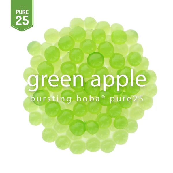 Green Apple Bursting Boba Pure25- Popping Boba - Bossen - Canada - Ships Free Within Canada on Orders Above CAD $199 - Image 2