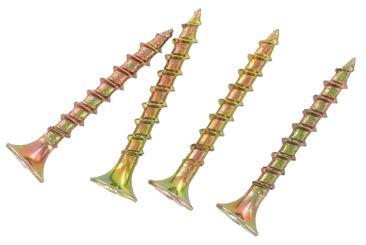 Grip-Rite No. 6 X 1-5/8 in. L Phillips Yellow Zinc Coarse Wood Screws 945 pk - Image 2