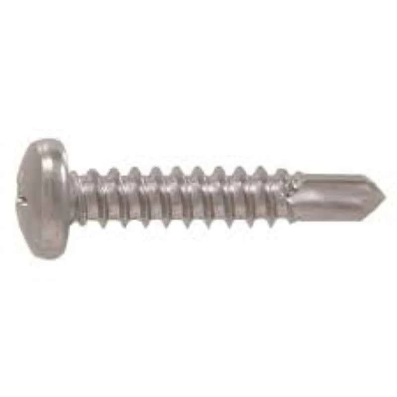 Grip-Rite Pro-Twist No. 10 x 3/4 in. L Phillips Pan Head Self-Drilling Screws 1 lb.