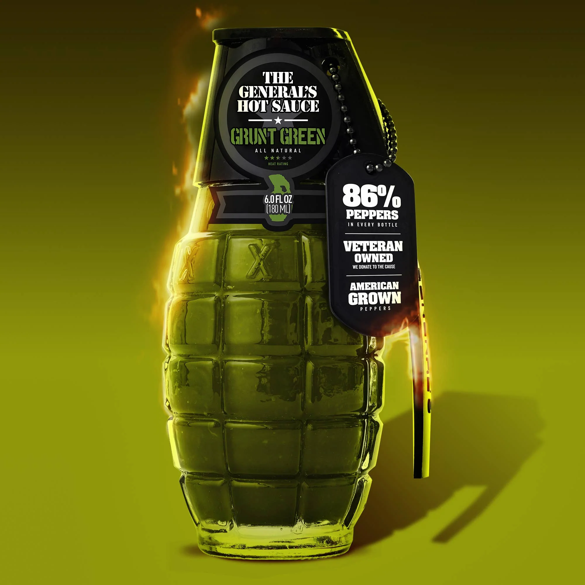 Grunt Green - The General's Hot Sauce - Image 4
