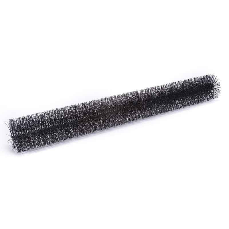 GutterBrush 4.3 in. W X 3 ft. L Black Polypropylene/Steel Gutter Guard - Image 2